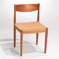 Poul Volther Frem Røjle Danish teak woven chair detail 2
