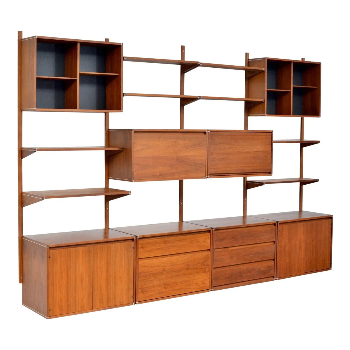 Barzilay Wall Unit - Walnut