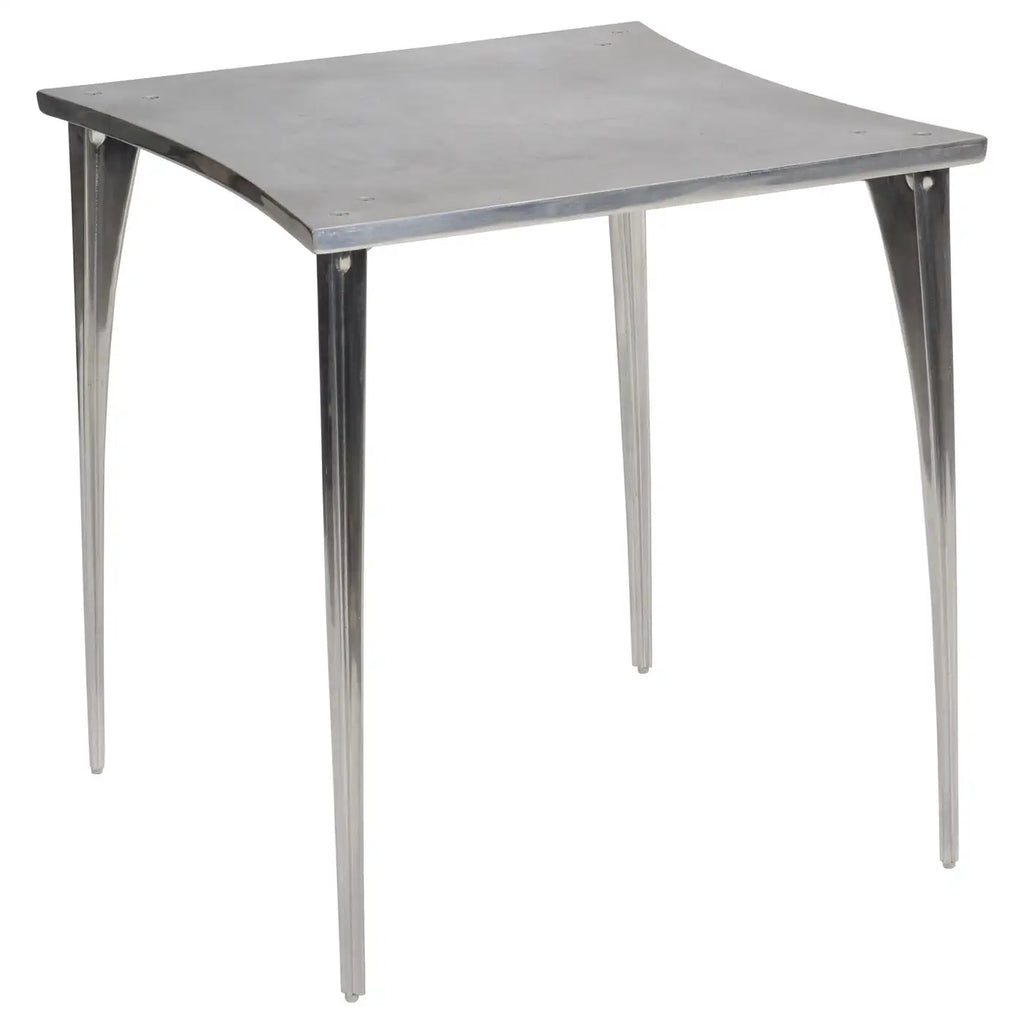 Rare Robert Josten Hand-Cast Aluminum Table