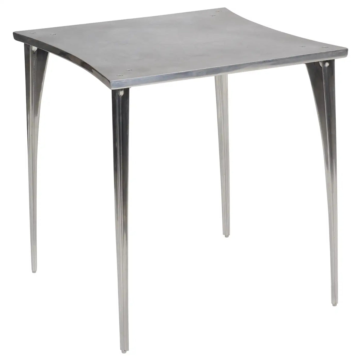 Rare Robert Josten Hand-Cast Aluminum Table