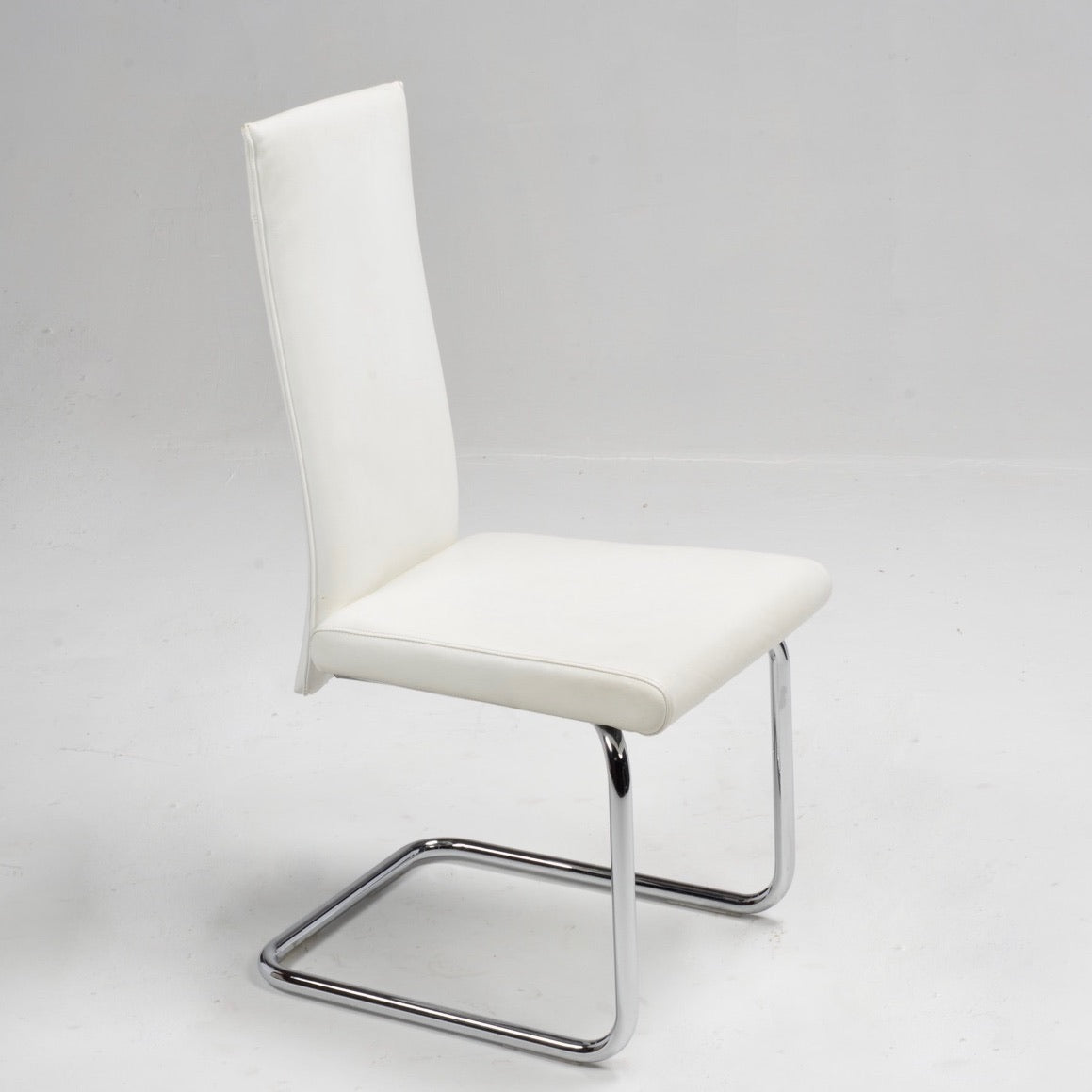 Ronald Schmitt Cantilever Dining Chairs with Arms