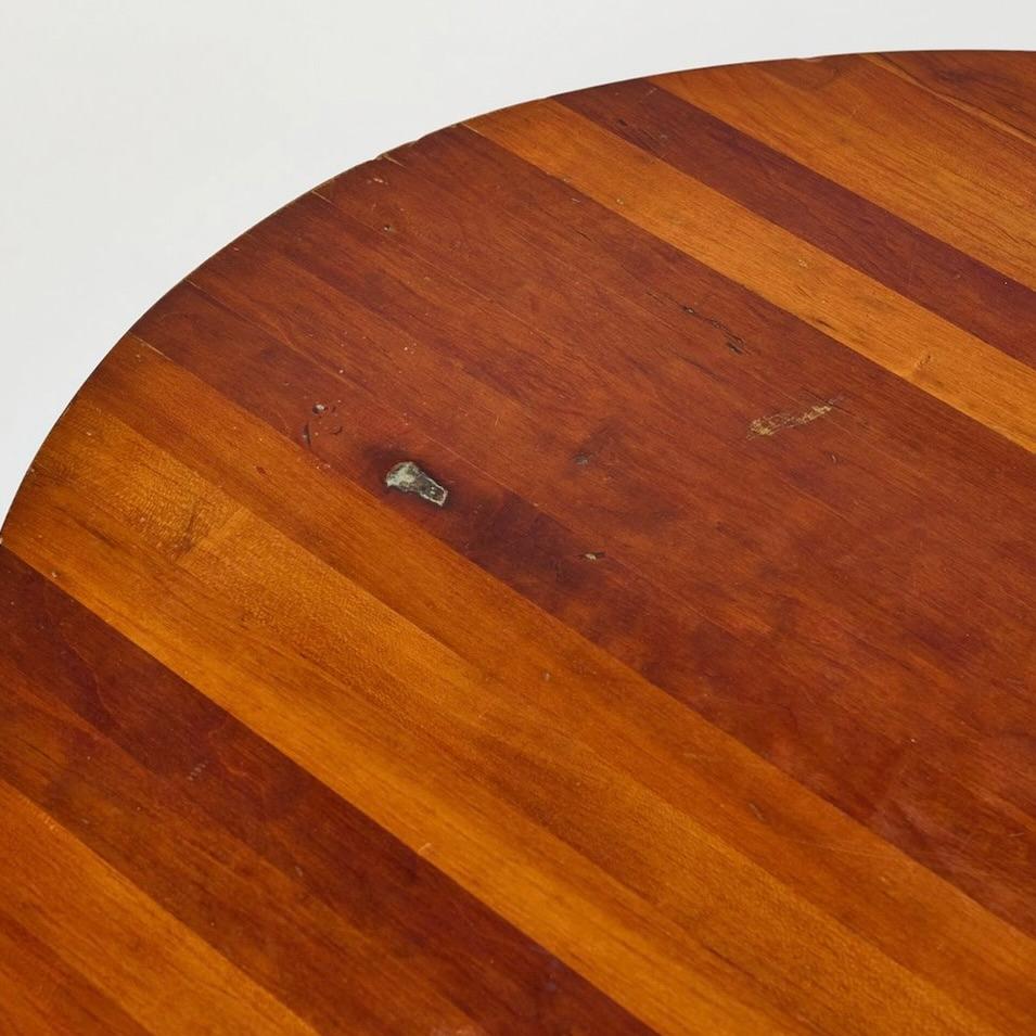 Signed Michael C. Allen walnut studio craft coffee table, 1977 - view 5