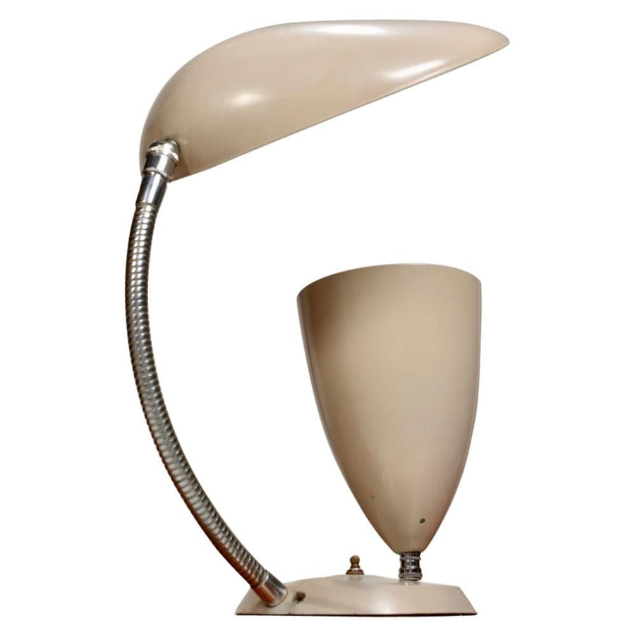 Rare Cobra Table Lamp by Greta Magnusson Grossman for Ralph O. Smith - image 1