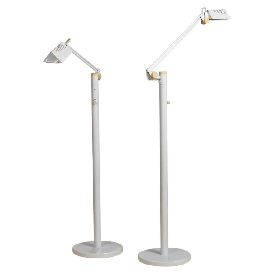 Italian Post-Modern adjustable floor lamp, circa 1980s - image 1