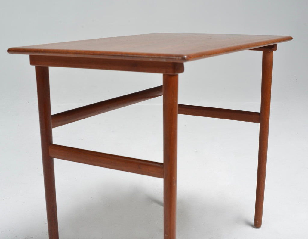 Danish Mid-Century Modern Nesting Teak Tables, Set of 3