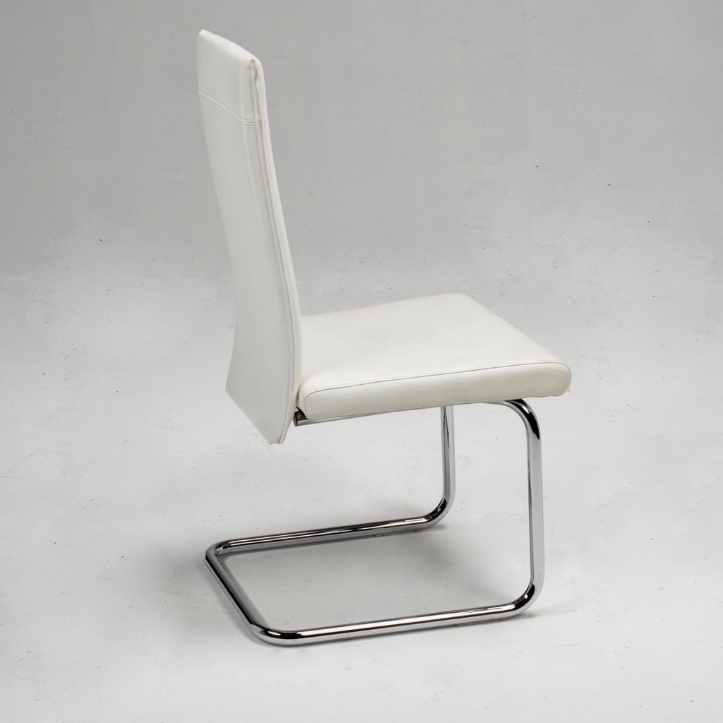 Ronald Schmitt Cantilever Dining Chairs with Arms