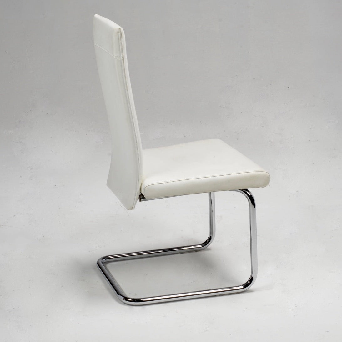 Ronald Schmitt Cantilever Dining Chairs with Arms