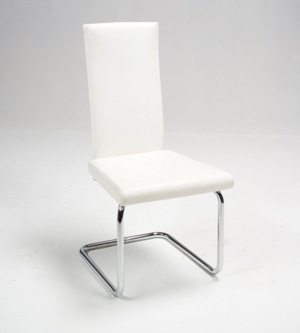 Ronald Schmitt Cantilever Dining Chairs with Arms