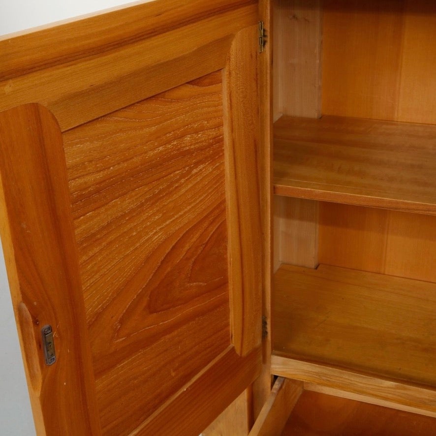 Roland Haeusler Maison Regain solid elm sideboard detail 10