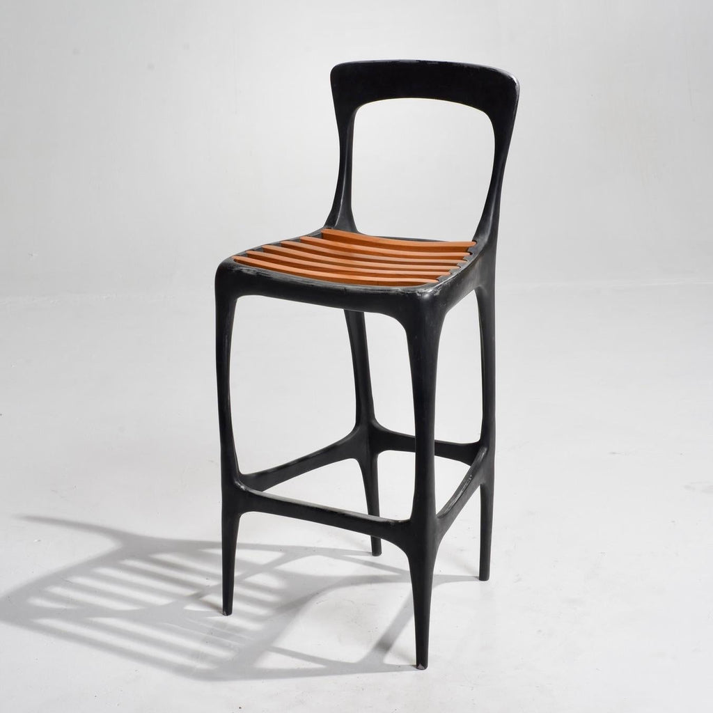 "Flow" Bar Stools by John Reeves for Henry Hall Designs - detail 2
