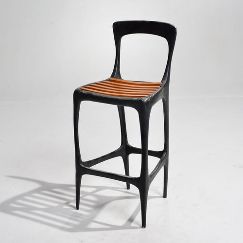 "Flow" Bar Stools by John Reeves for Henry Hall Designs - detail 2