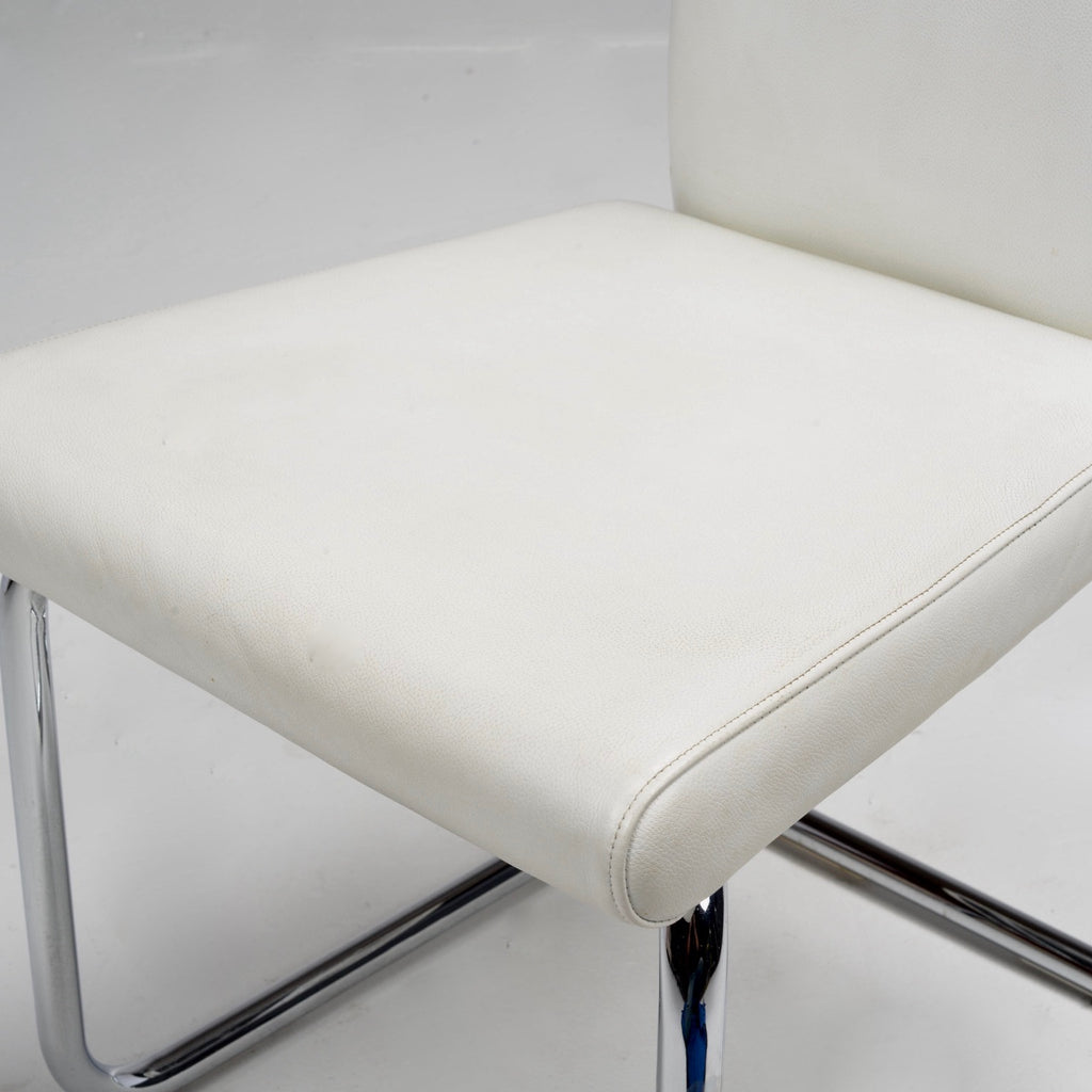 Ronald Schmitt Cantilever Dining Chairs with Arms