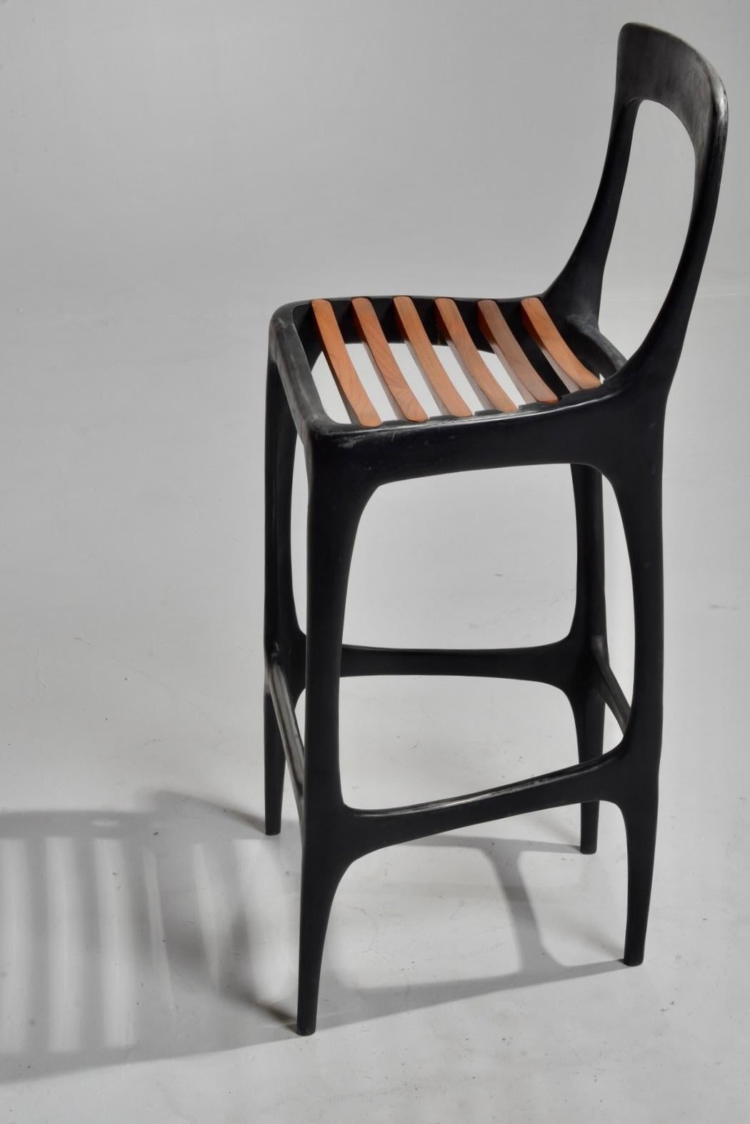 "Flow" Bar Stools by John Reeves for Henry Hall Designs - detail 6