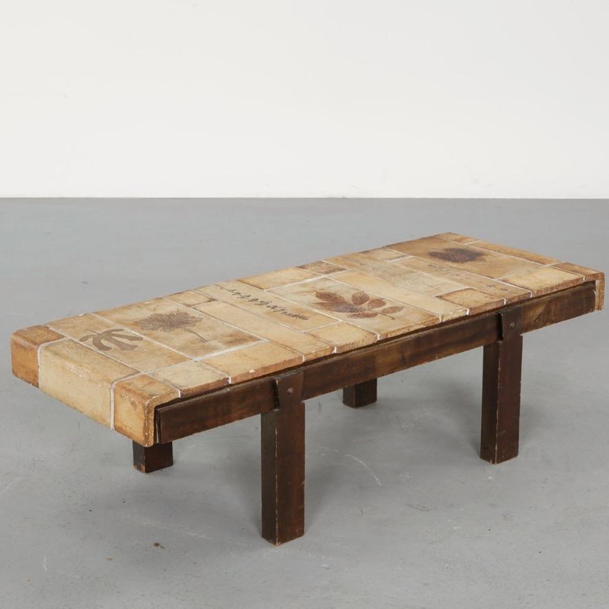 Roger Capron Garrigue coffee table detail 5
