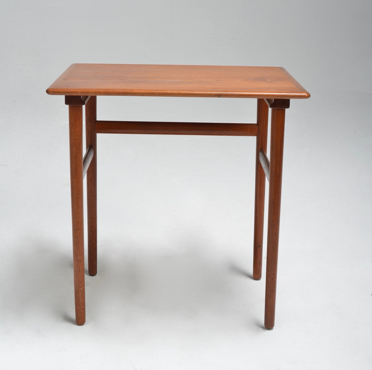 Danish Mid-Century Modern Nesting Teak Tables, Stamped Mark