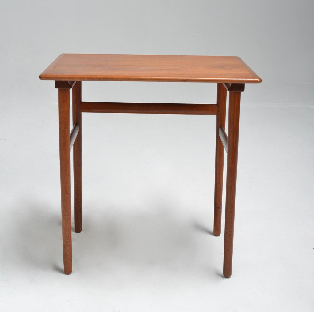 Danish Mid-Century Modern Nesting Teak Tables, Set of 3