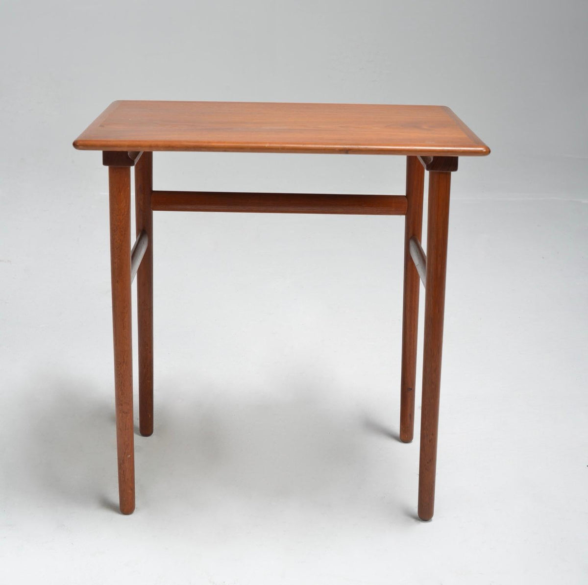 Danish Mid-Century Modern Nesting Teak Tables, Set of 3