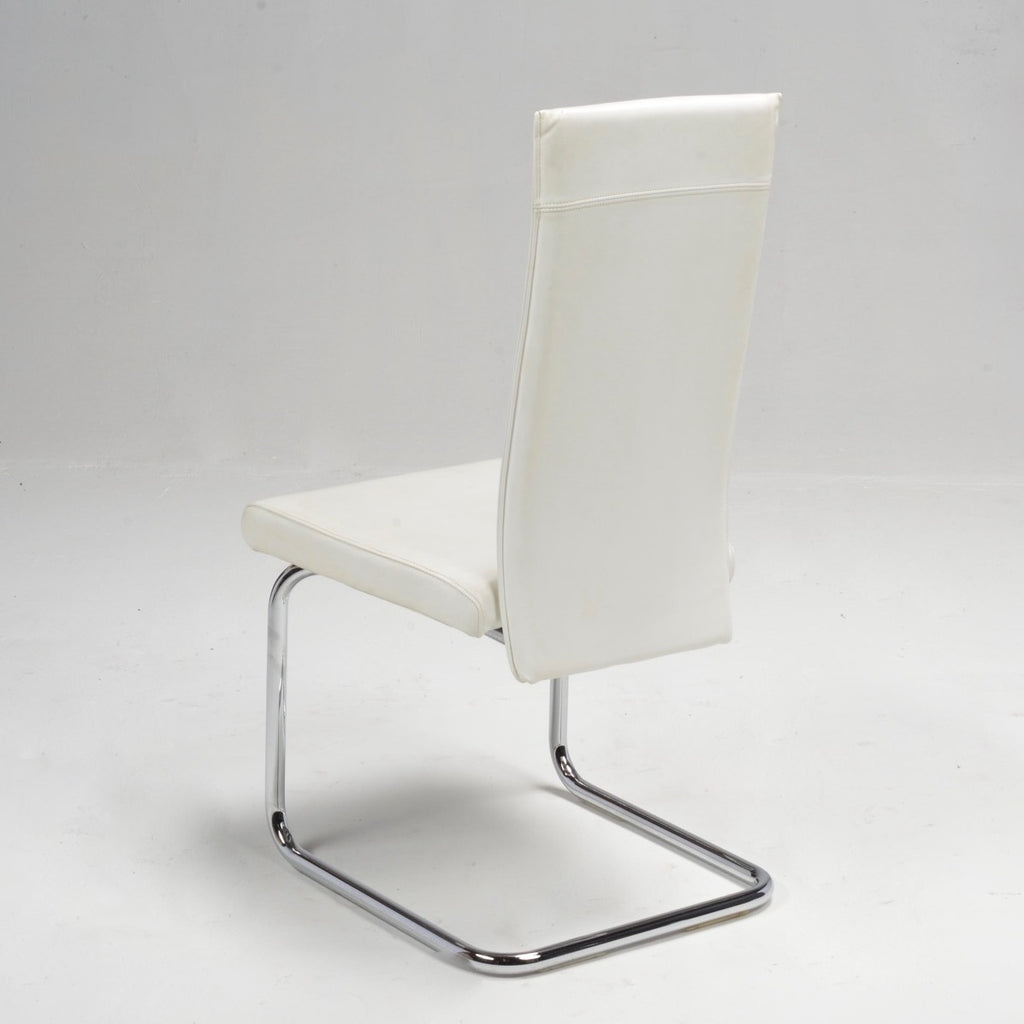 Ronald Schmitt Cantilever Dining Chairs with Arms