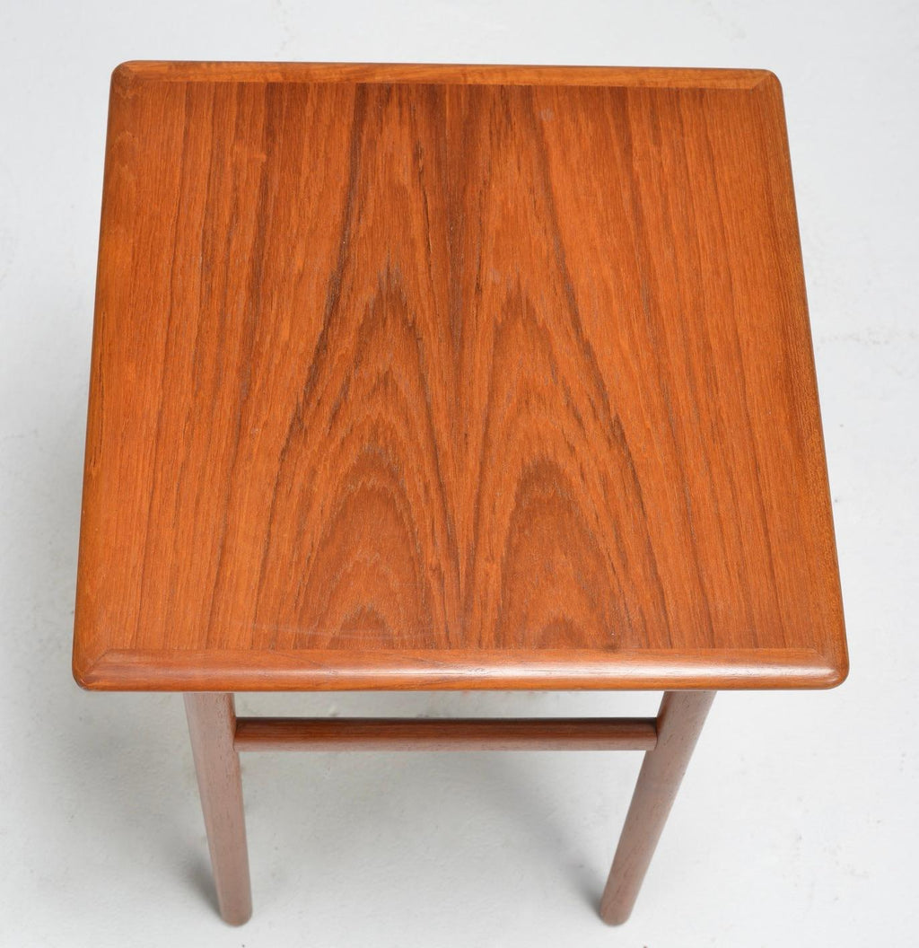 Danish Mid-Century Modern Nesting Teak Tables, Set of 3