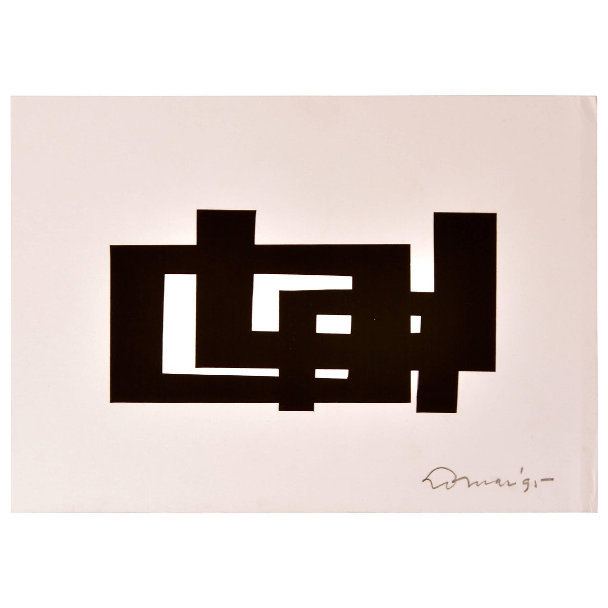 Jan Loman Original Screen #5, 1994