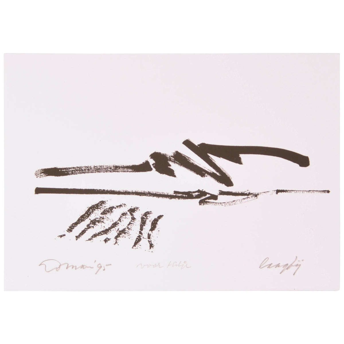 Jan Loman Original Screen #7, 1994