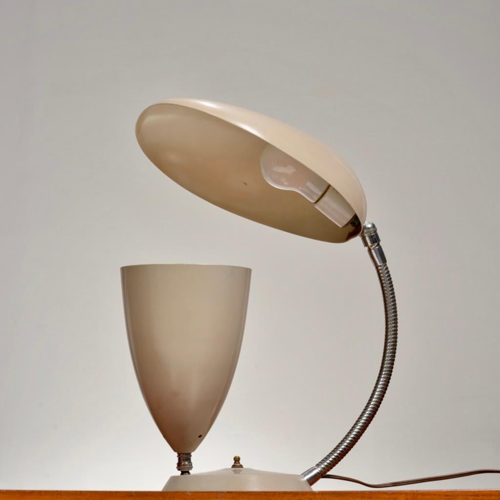 Rare Cobra Table Lamp by Greta Magnusson Grossman for Ralph O. Smith - image 10