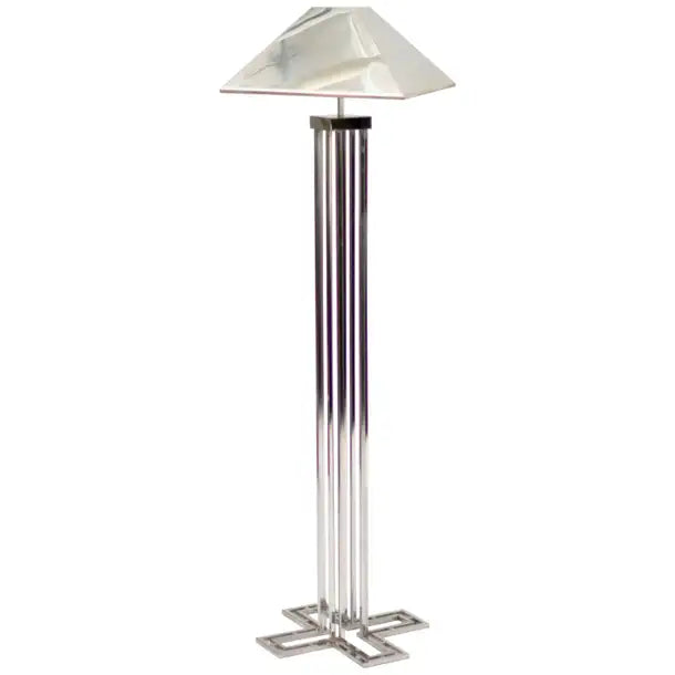 C. Jere Chrome Floor Lamp