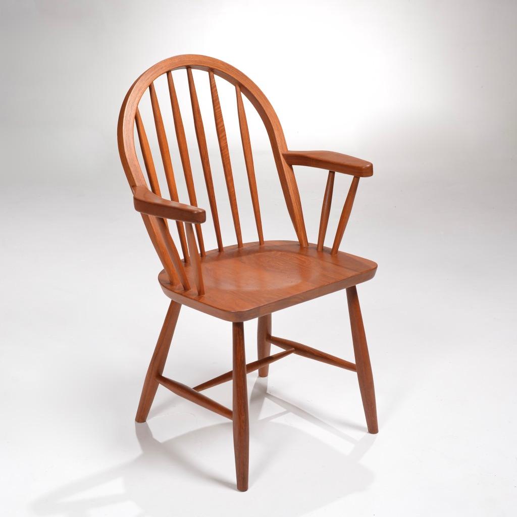 Erik Ole Jørgensen teak dining chair for Tarm Stole, Denmark, 1970 - view 5
