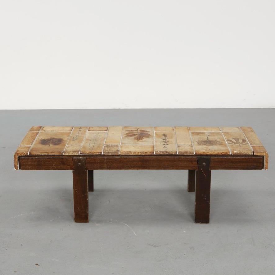 Roger Capron Garrigue coffee table detail 3