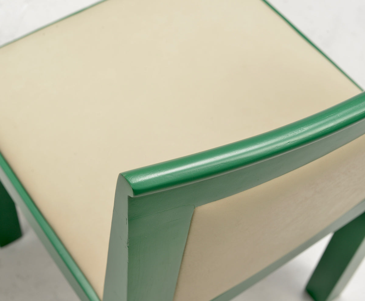 Aldo Rossi 'Teatro' Chairs for Molteni in Green