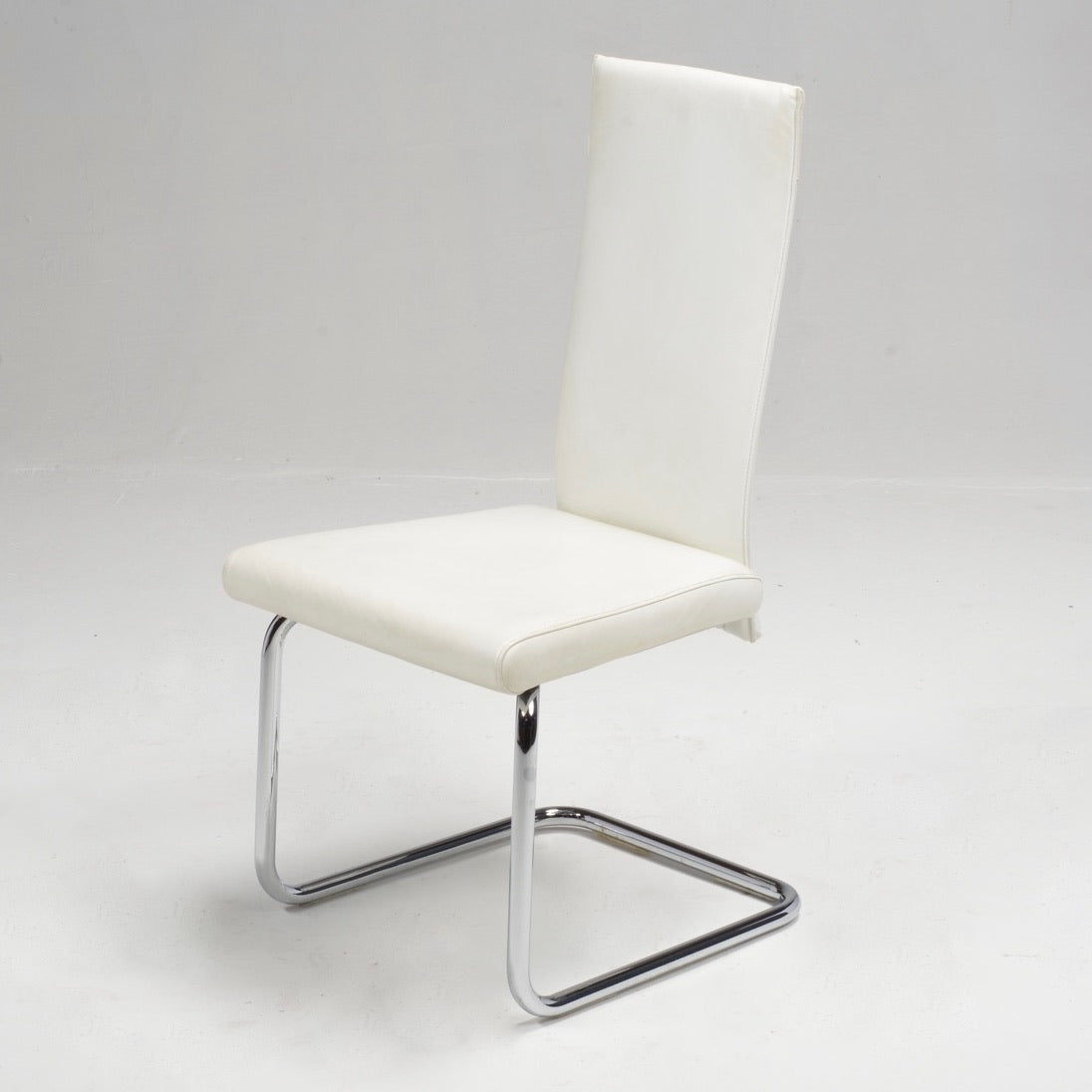 Ronald Schmitt Cantilever Dining Chairs with Arms
