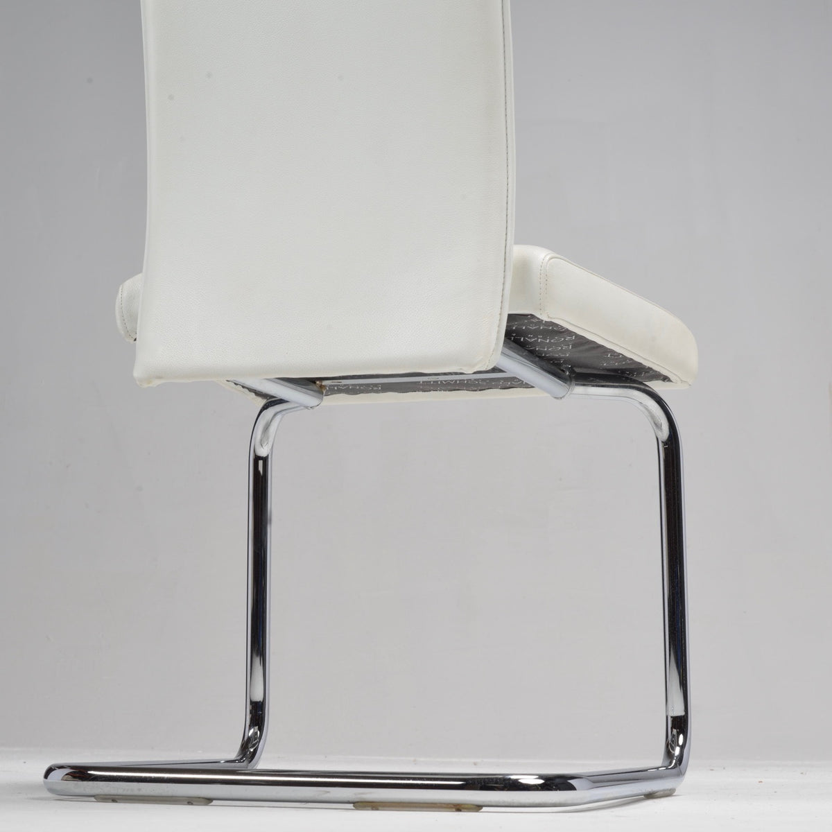 Ronald Schmitt Cantilever Dining Chairs with Arms