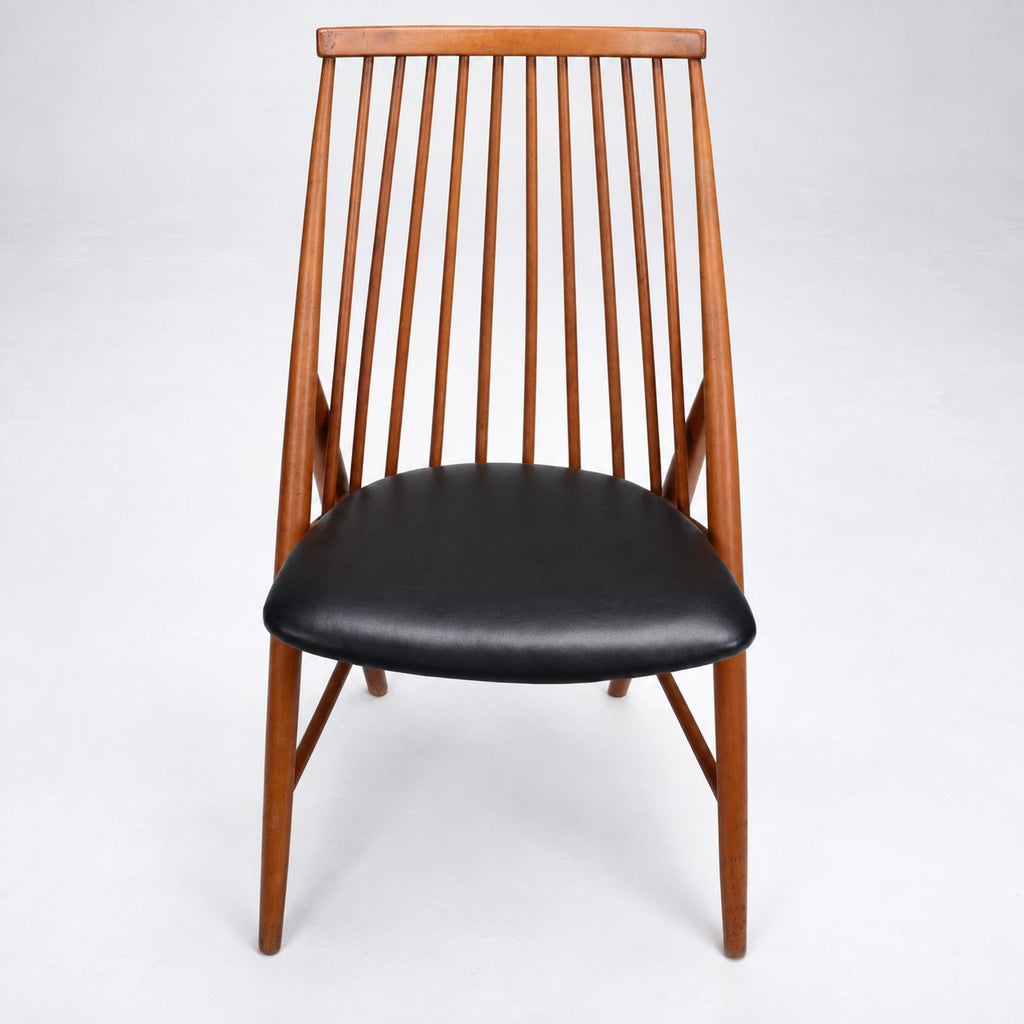 "Flamingo" Spindle Back Chair by Thea Leonard for Nässjö Stolfabrik, c. 1950's - detail 2