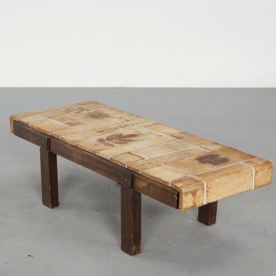Roger Capron Garrigue coffee table detail 7