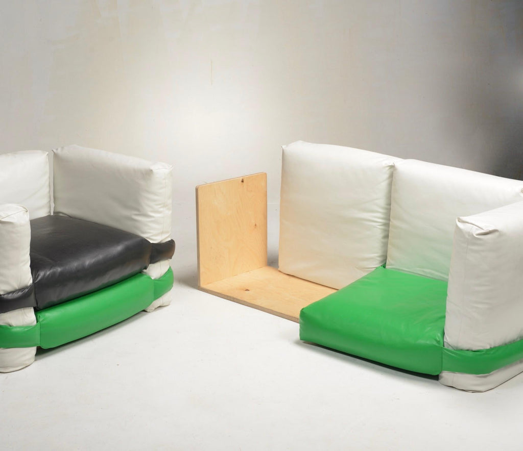 Muller Van Severen KASSL Editions Pillow Sofa detail 12