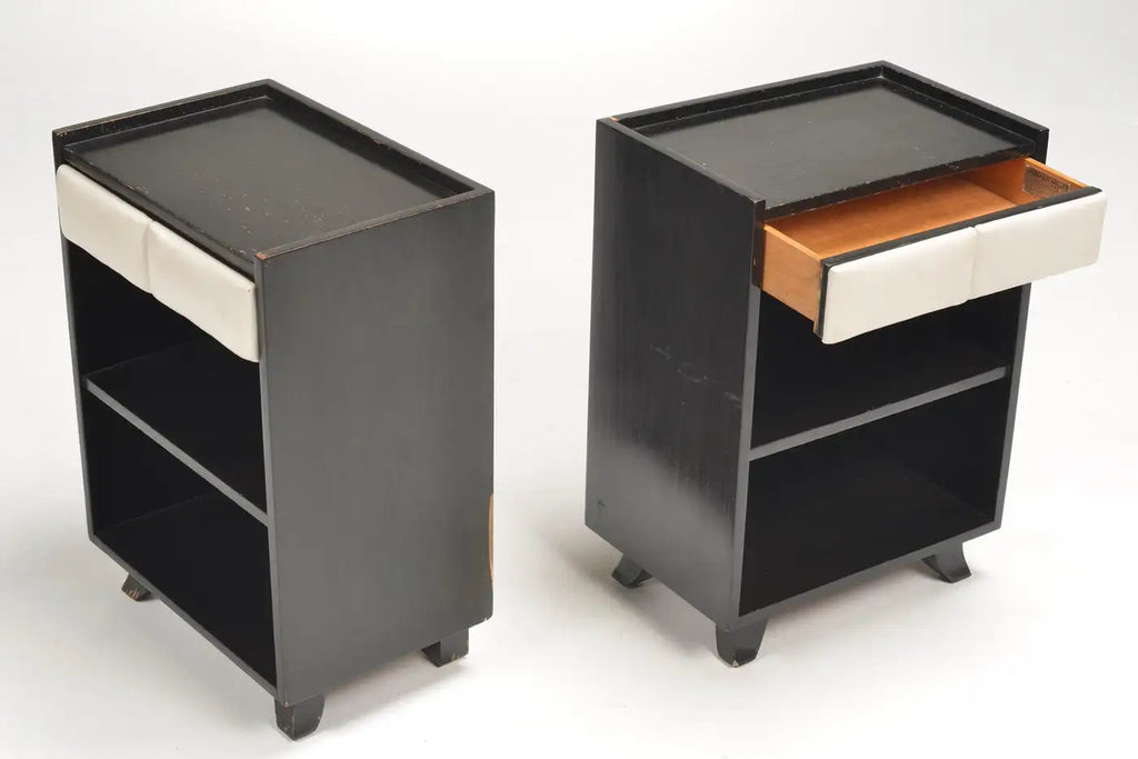 Pair of Nightstands by Gilbert Rohde for Herman Miller