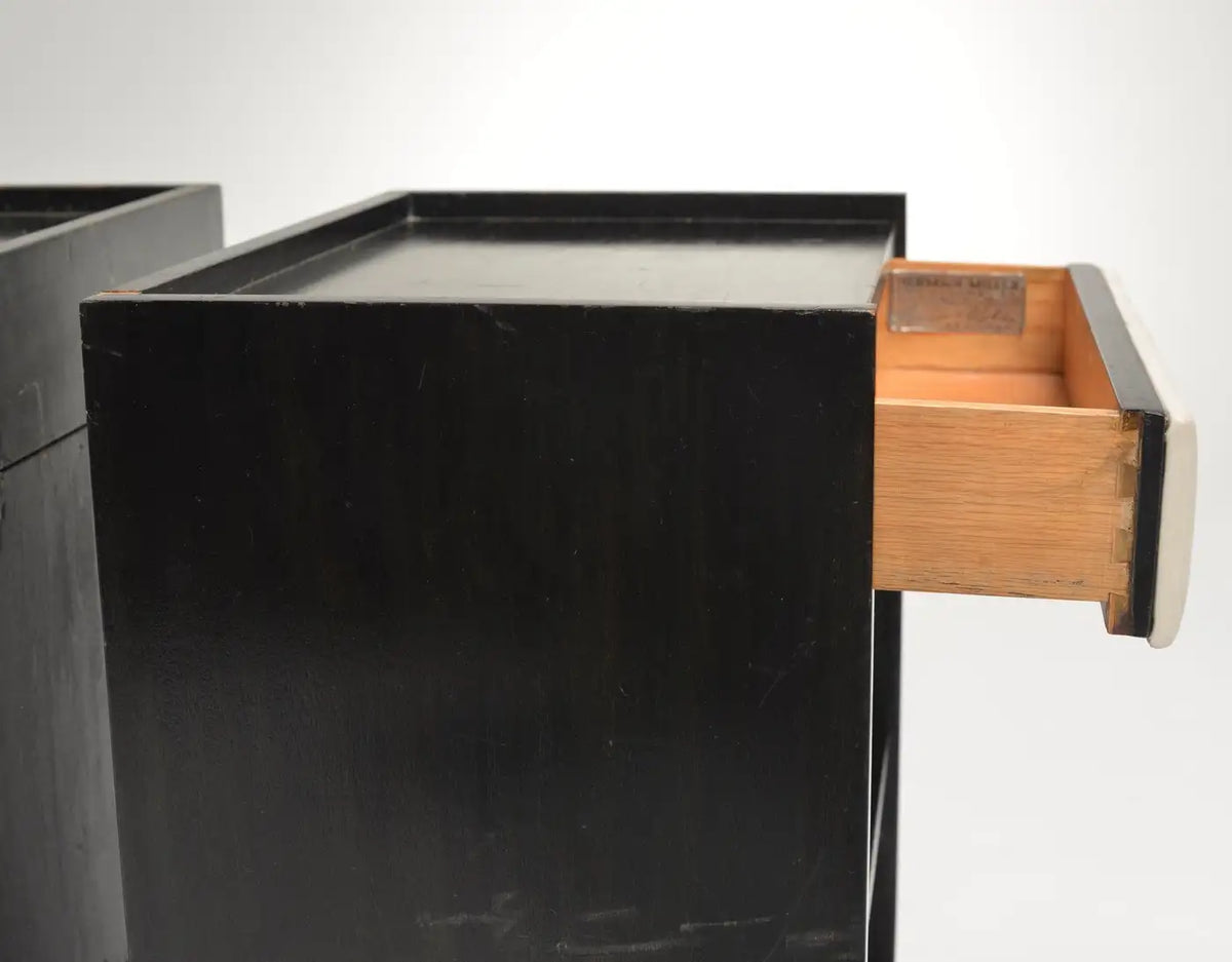 Pair of Nightstands by Gilbert Rohde for Herman Miller