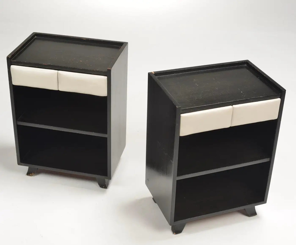 Pair of Nightstands by Gilbert Rohde for Herman Miller
