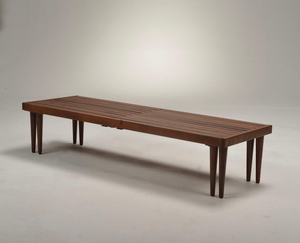 John Keal expandable slat bench detail 8