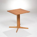 Gerald McCabe solid oak side table detail 2