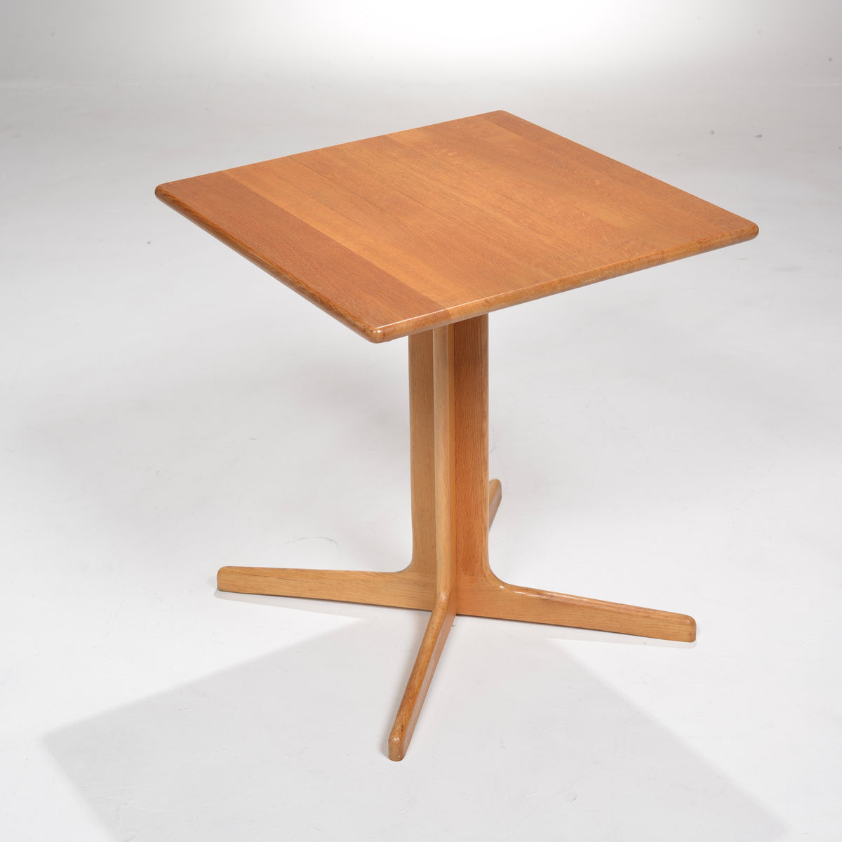 Gerald McCabe solid oak side table detail 3