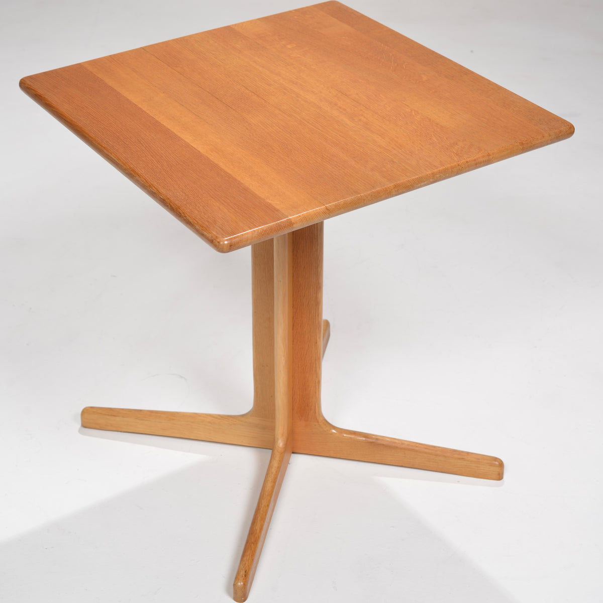 Gerald McCabe solid oak side table detail 4