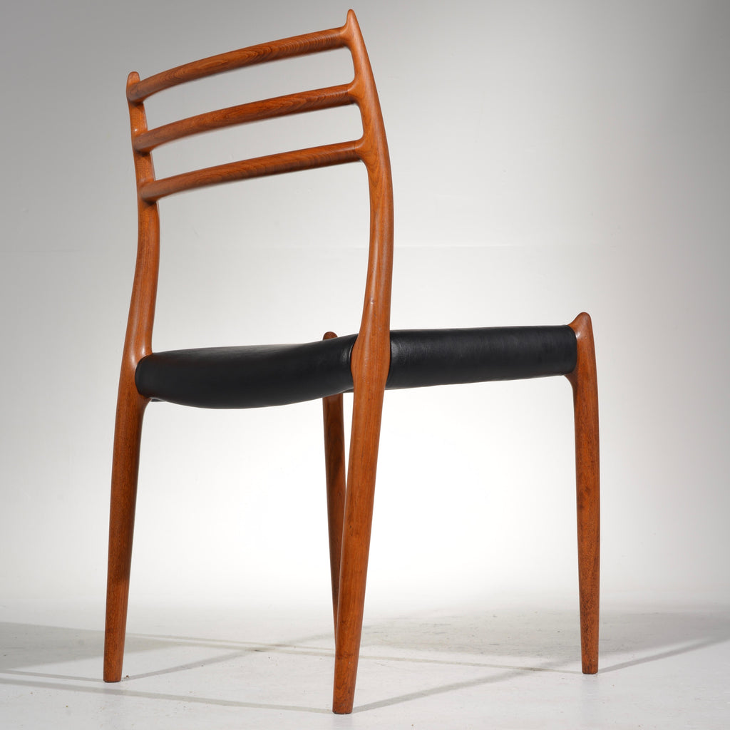 Niels Otto Møller Model 78 teak dining chair detail 6