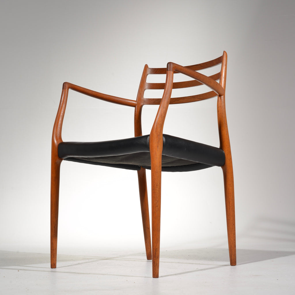 Niels Otto Møller Model 78 teak dining chair detail 9