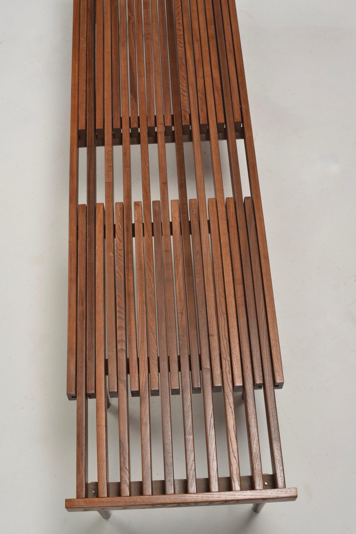 John Keal expandable slat bench detail 4