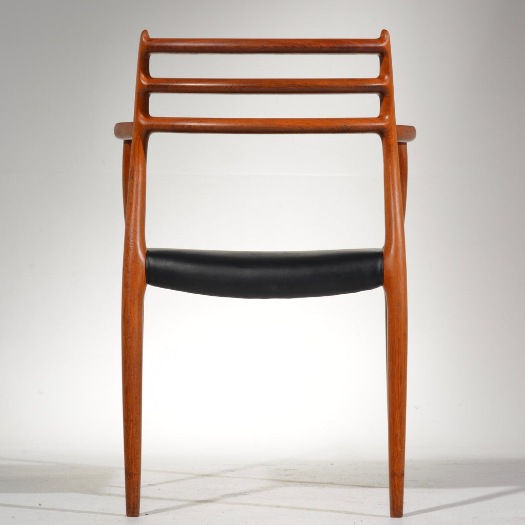 Niels Otto Møller Model 78 teak dining chair detail 11