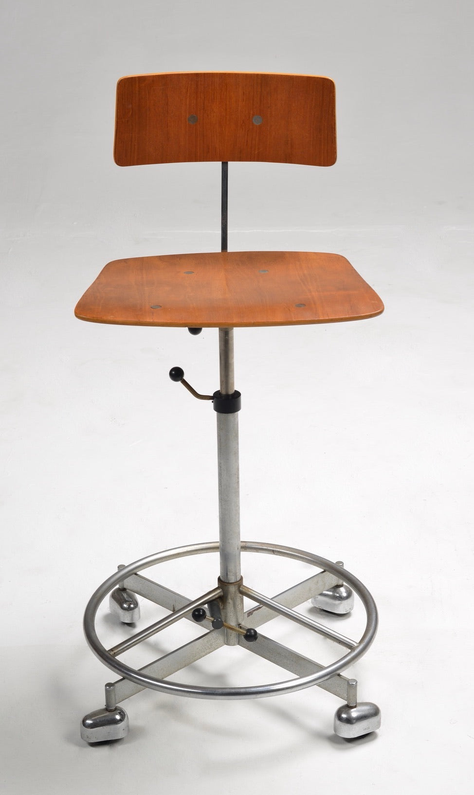Modern Bar Stool by Jorgen Rasmussen for Kevi