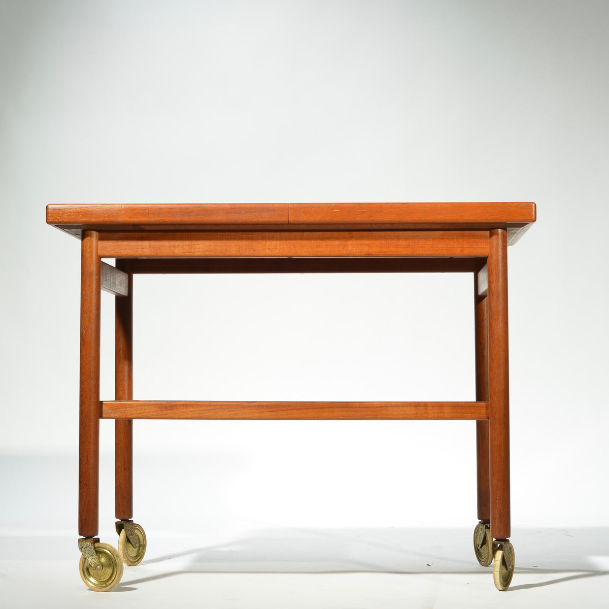 Kurt Østervig expanding teak serving cart for Jason Møbler detail 2
