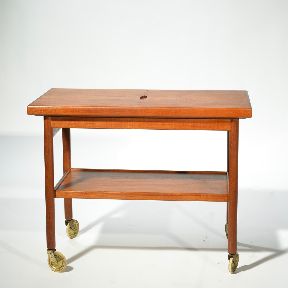 Kurt Østervig expanding teak serving cart for Jason Møbler detail 3