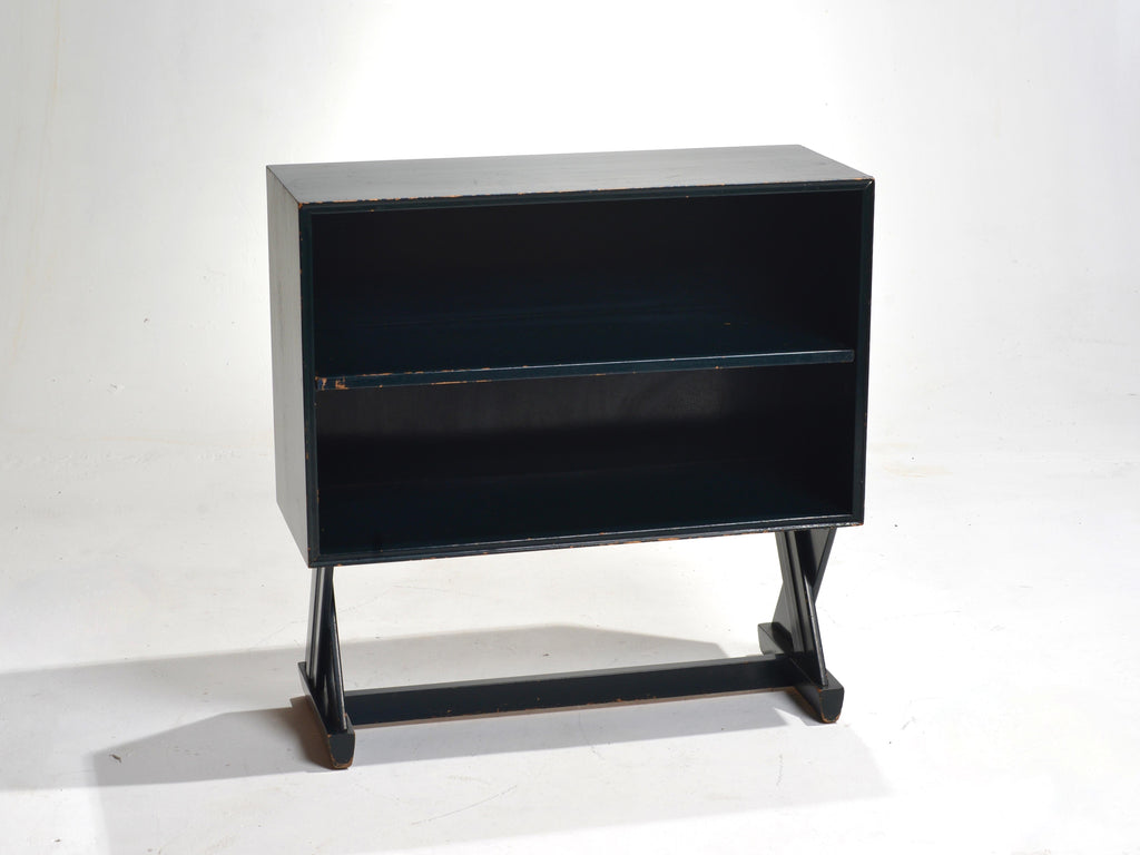 Paul Laszlo for Brown Saltman forest green bookcase or dry bar - view 13